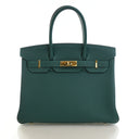 Hermes Malachite Togo Birki...