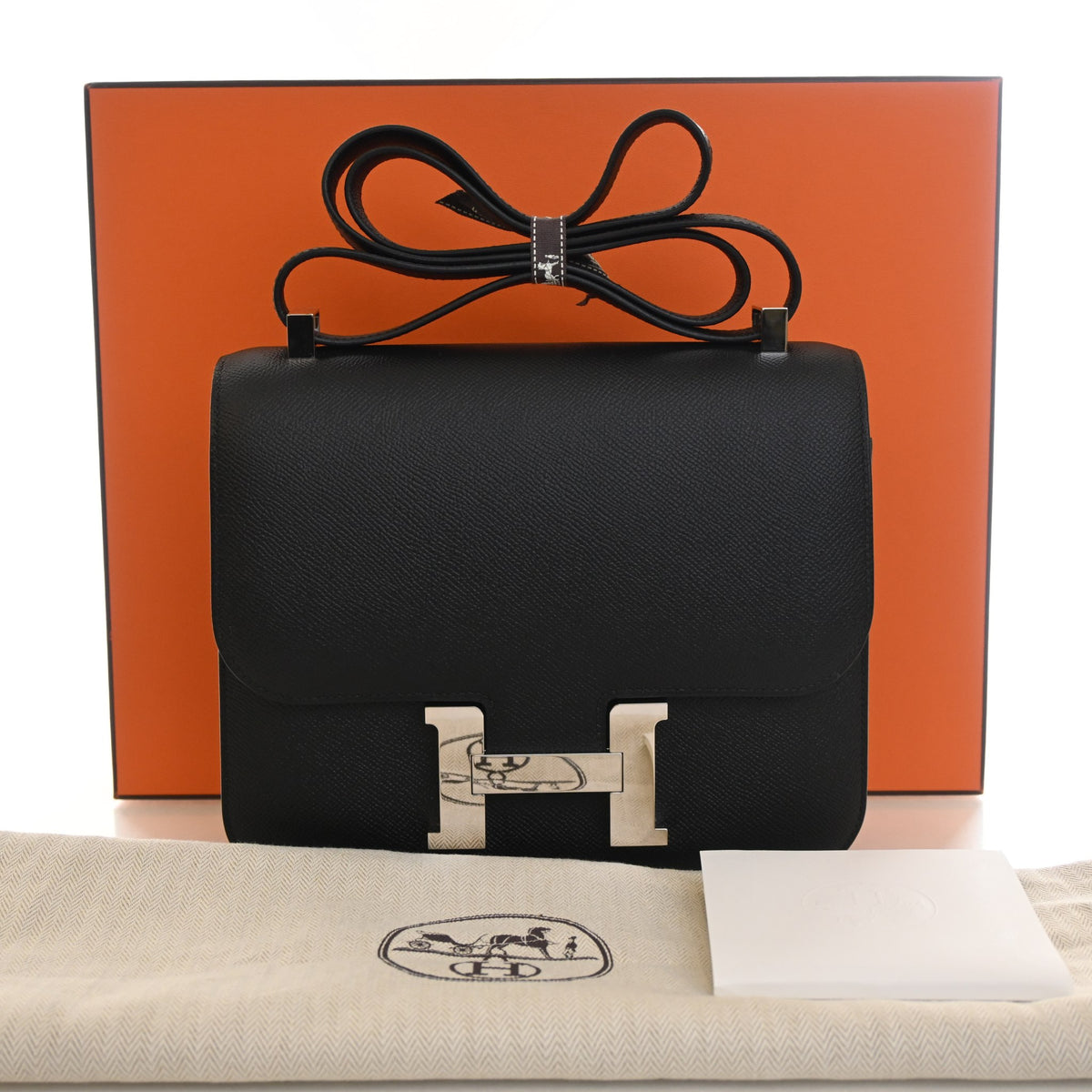 Hermes Noir Epsom Constance 24, photo 15 of 15