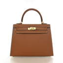 Hermes Gold Epsom Sellier K...