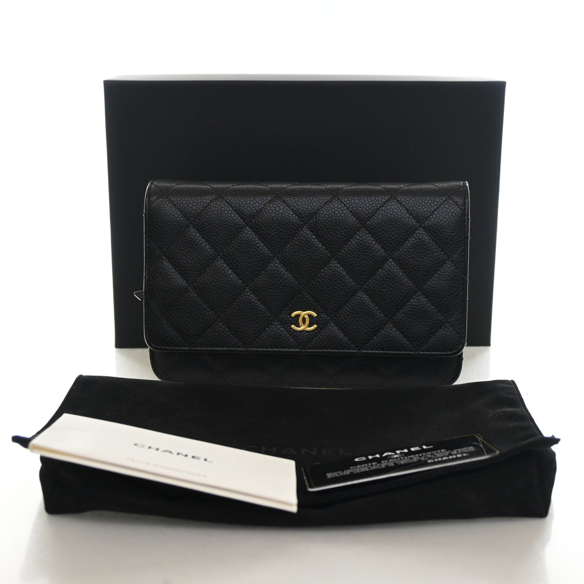 Chanel Caviar Classic Wallet On Chain (WOC), photo 15 of 15