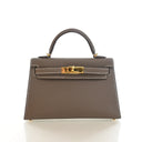Hermes Etoupe Epsom Mini Ke...