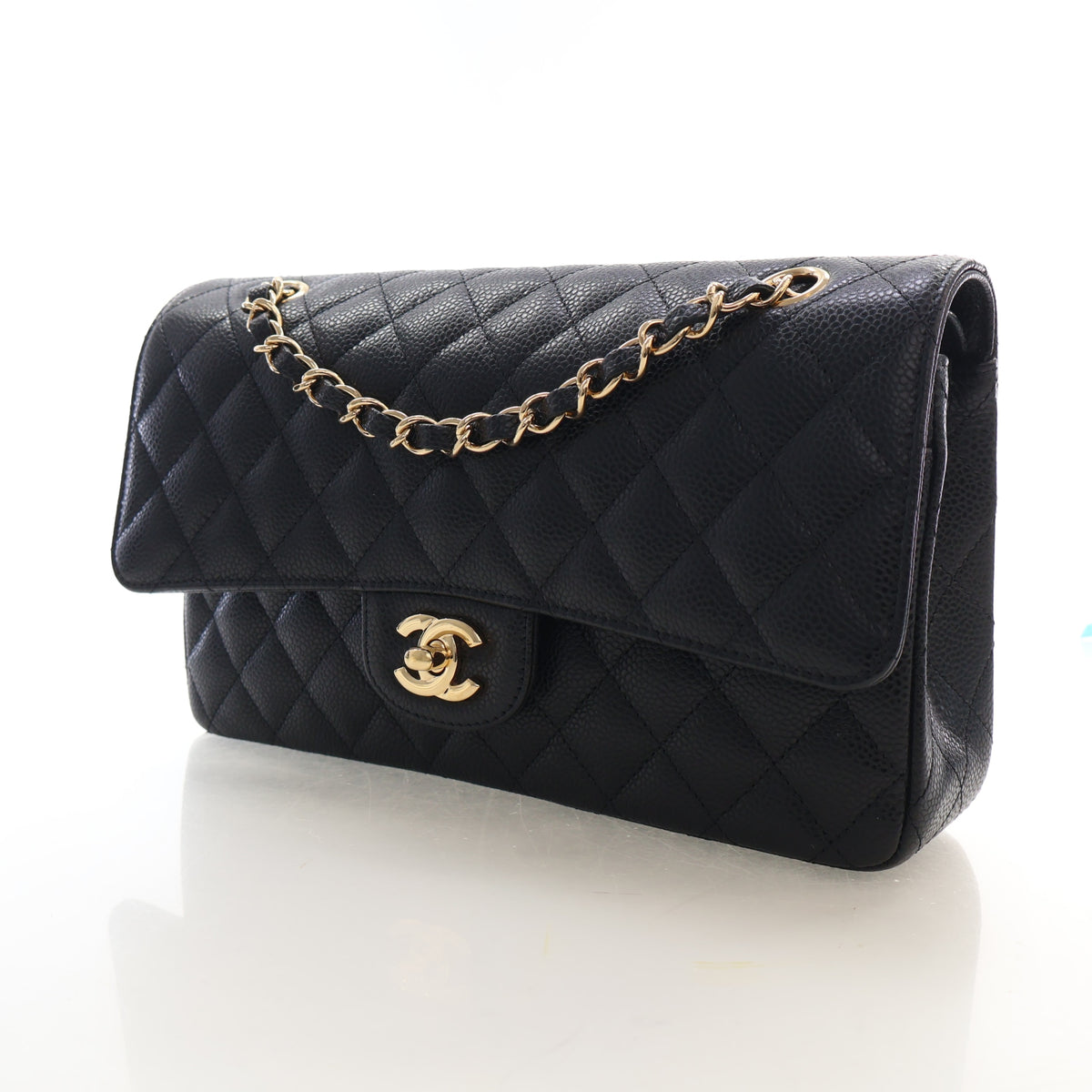 Chanel Medium Caviar Classic Double Flap Bag, photo 3 of 16