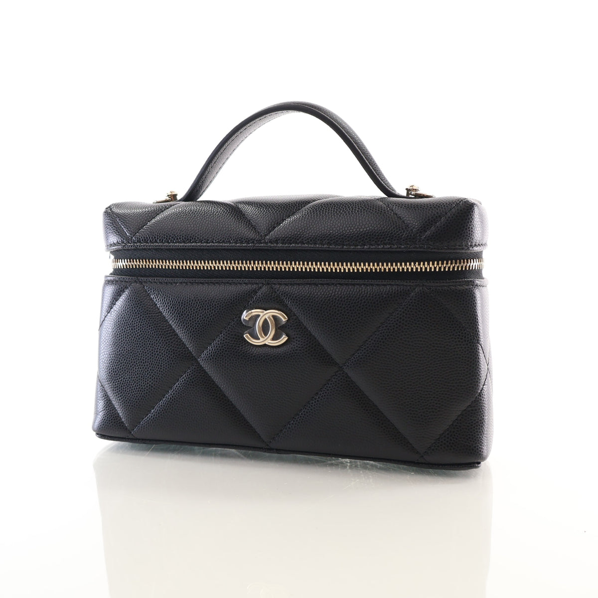 Chanel Caviar Slim Vanity Top Handle With Chain, photo 3 of 16