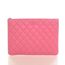 Chanel Medium Caviar O Case...