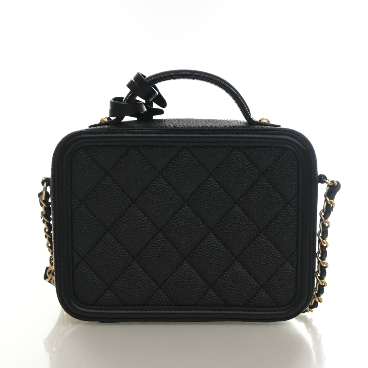 Chanel Small Caviar Filigree Vanity Case, photo 10 of 12