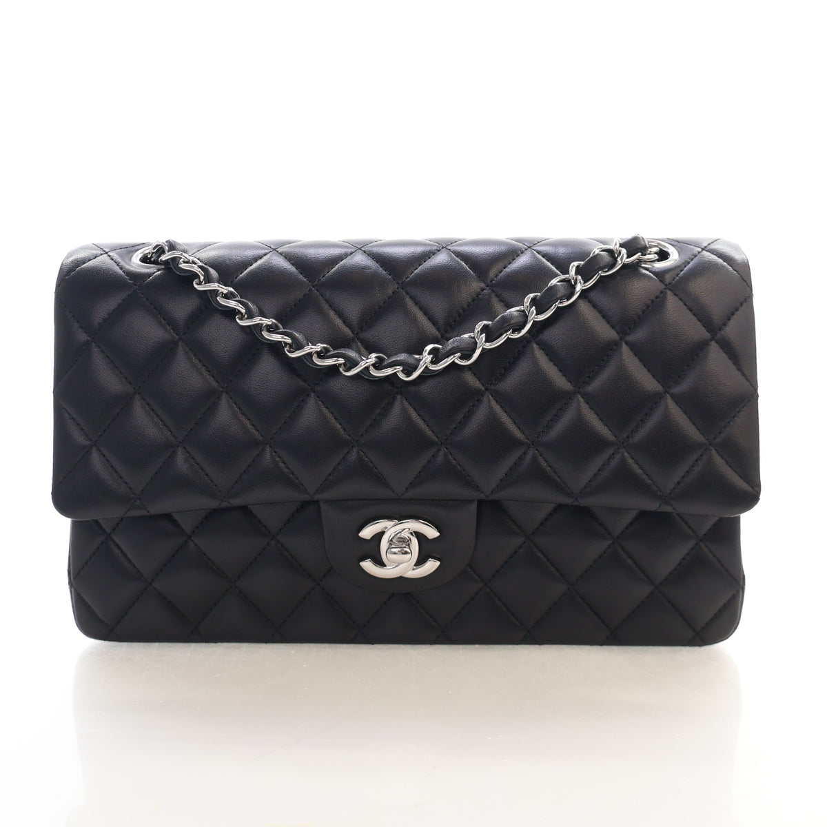 Chanel Medium Lambskin Classic Double Flap Bag, photo 1 of 17