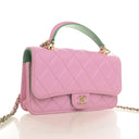 Chanel Lambskin Top Handle ...