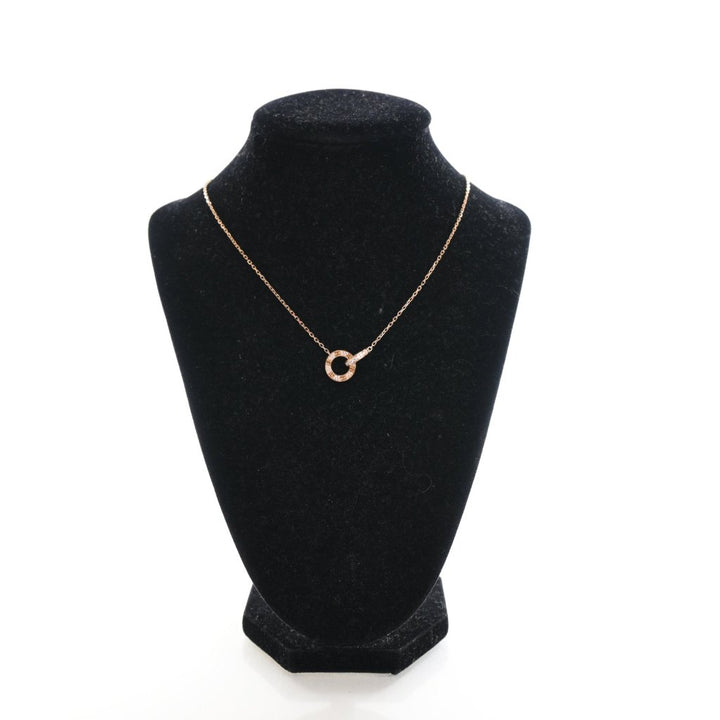 Cartier Pave Love Pendant