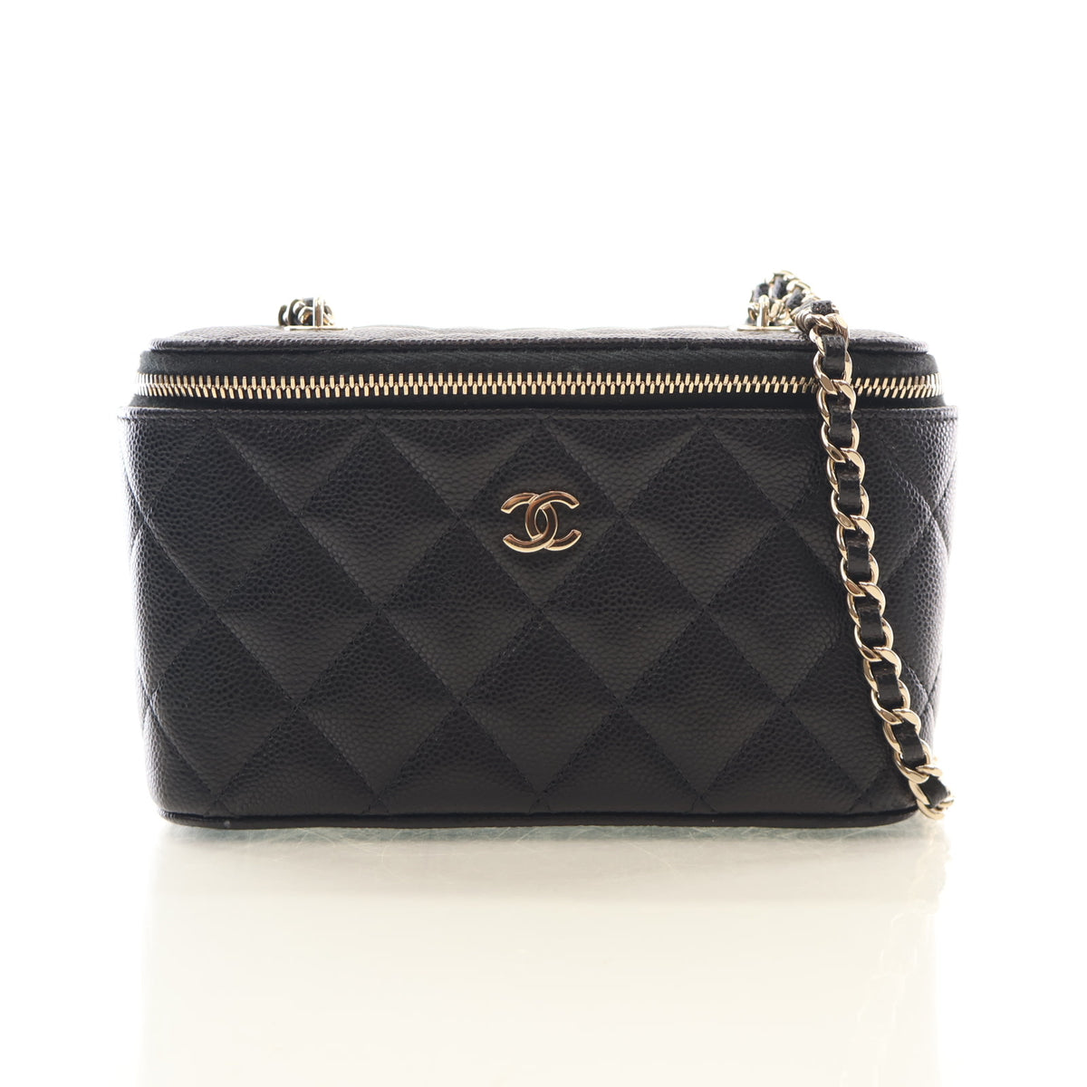 Chanel Small Caviar Classic Vanity Case, photo 1 of 17