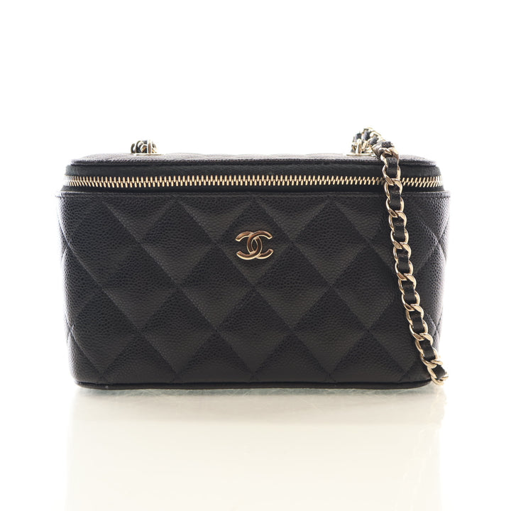 Chanel Small Caviar Classic Vanity Case