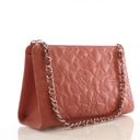 Chanel Embossed Lambskin Lu...
