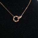 Cartier Pave Love Pendant