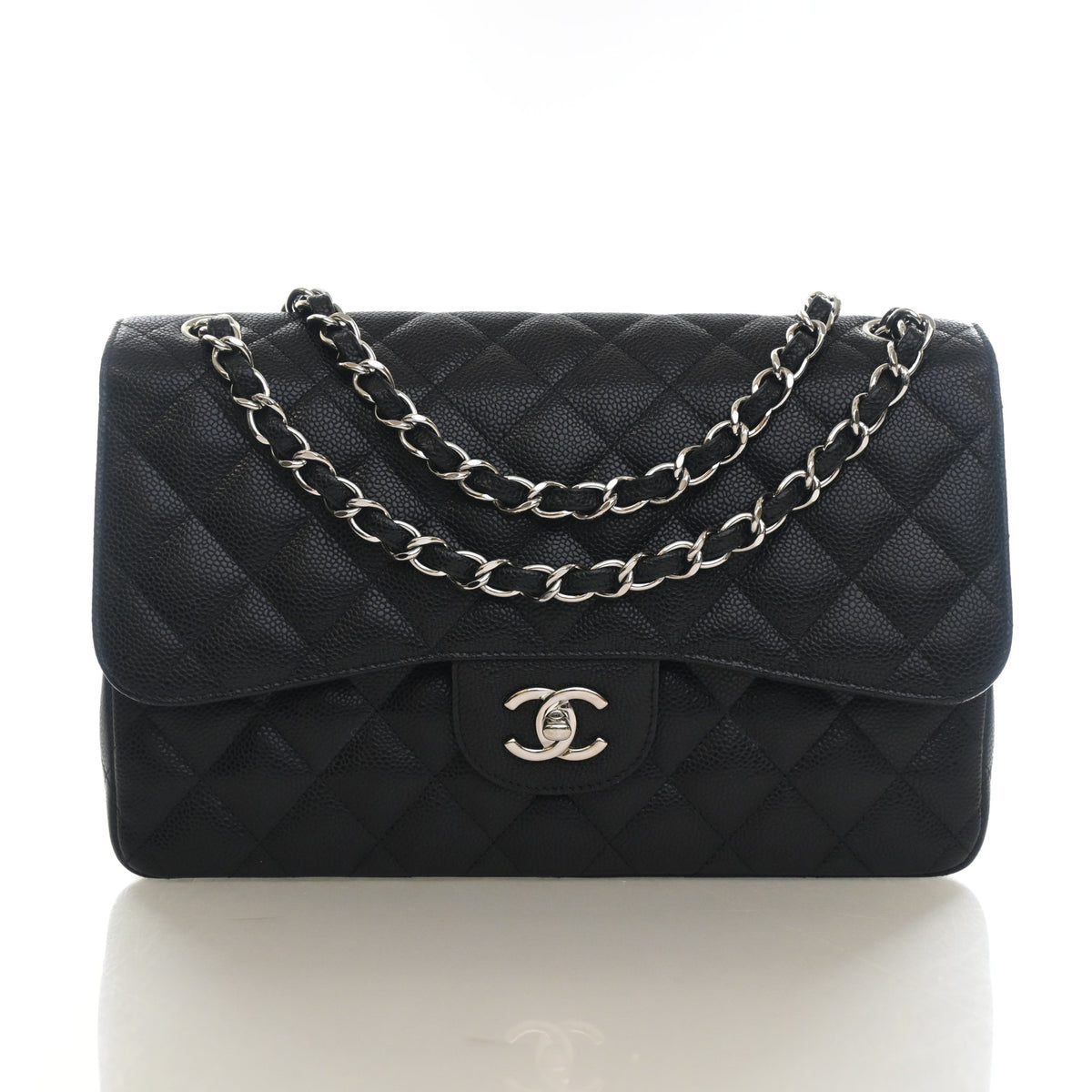 Chanel Jumbo Caviar Classic Double Flap Bag, photo 1 of 15