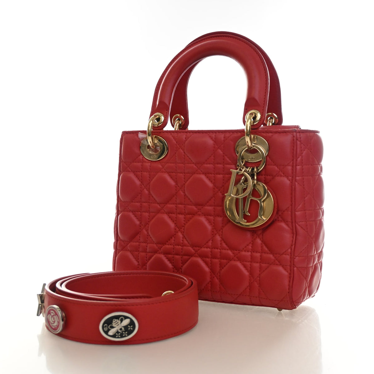 Christian Dior Small Lambskin Lucky Badges My Lady Dior, photo 3 of 22