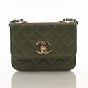 Chanel Mini Lambskin CC Tre...