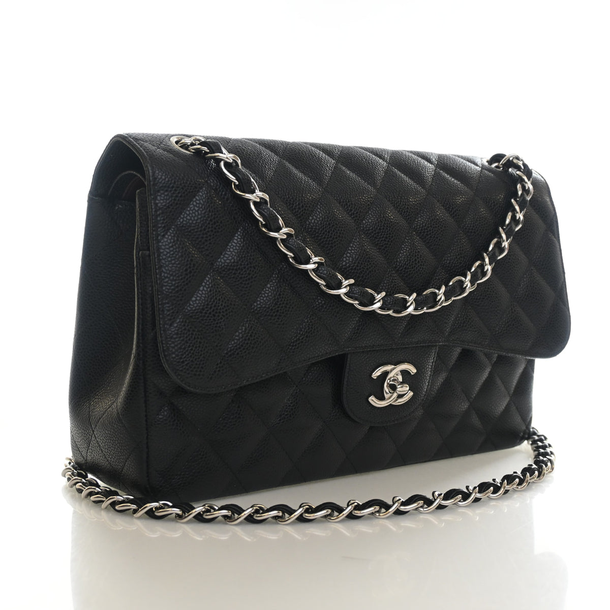 Chanel Jumbo Caviar Classic Double Flap Bag, photo 2 of 15