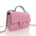 Chanel Mini Lambskin Rectan...