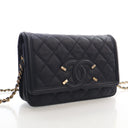Chanel Caviar Wallet On Cha...
