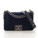 Chanel Small Velvet Boy Bag