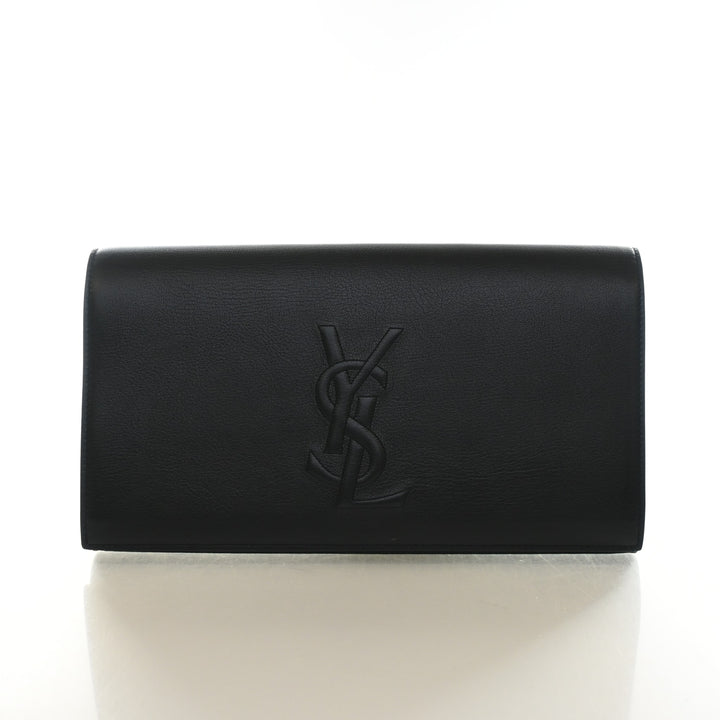 Saint Laurent Calfskin Belle De Jour Clutch