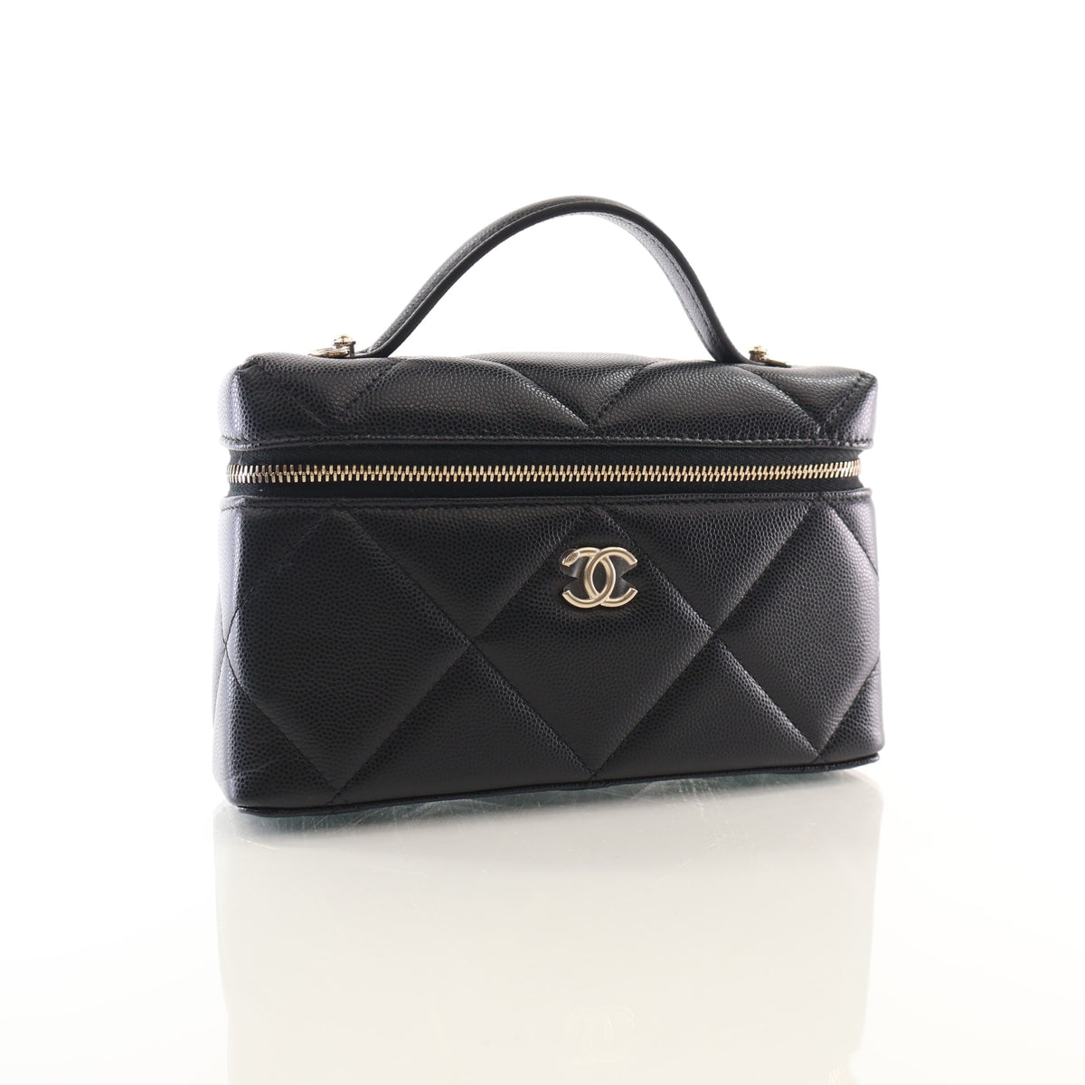 Chanel Caviar Slim Vanity Top Handle With Chain, photo 2 of 16