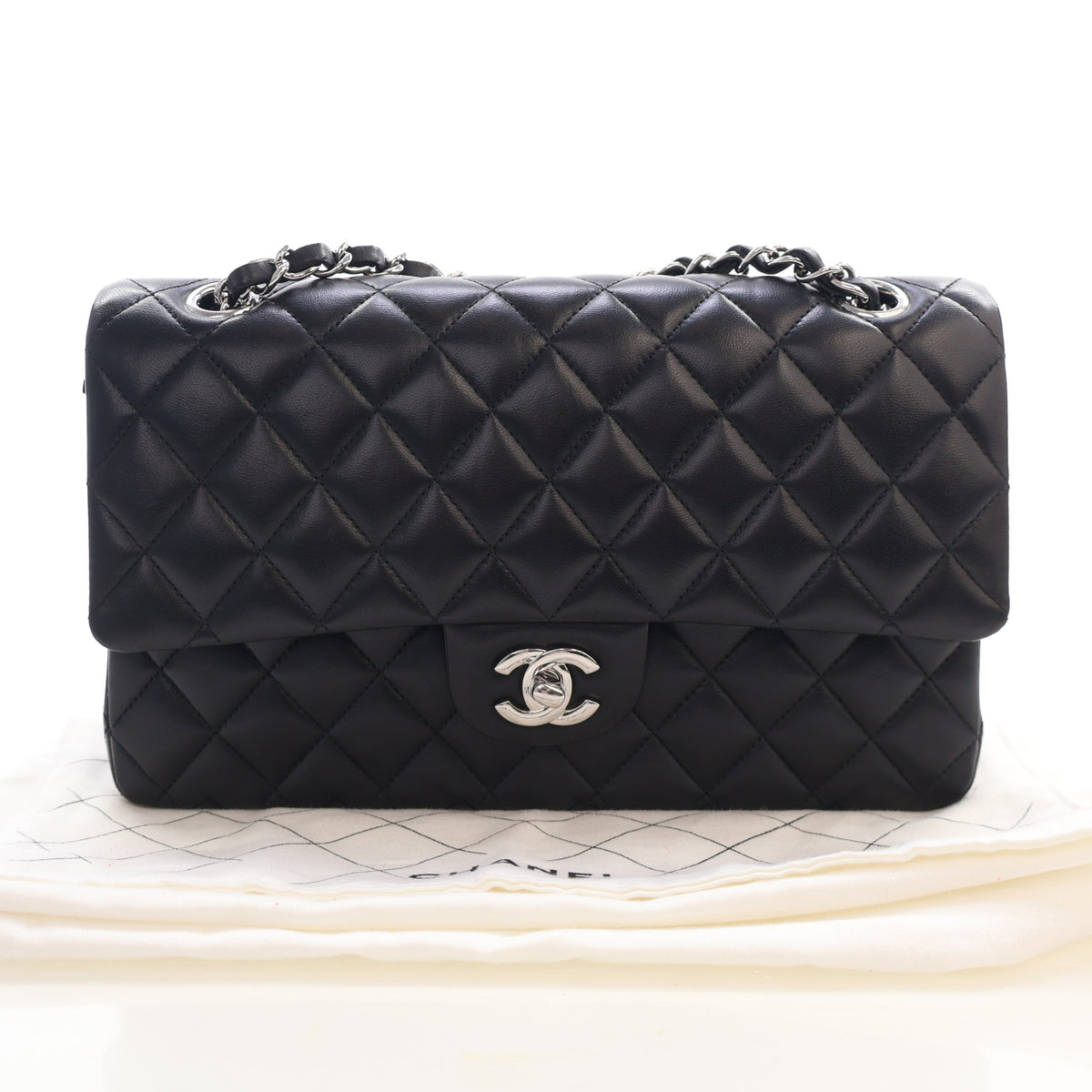 Chanel Medium Lambskin Classic Double Flap Bag, photo 17 of 17
