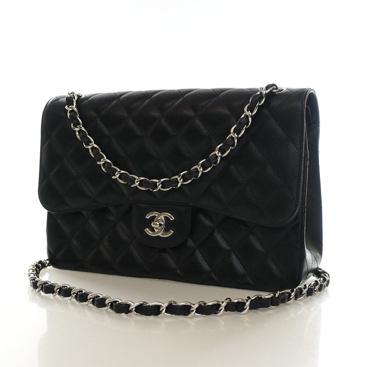 Chanel Jumbo Caviar Classic Double Flap Bag