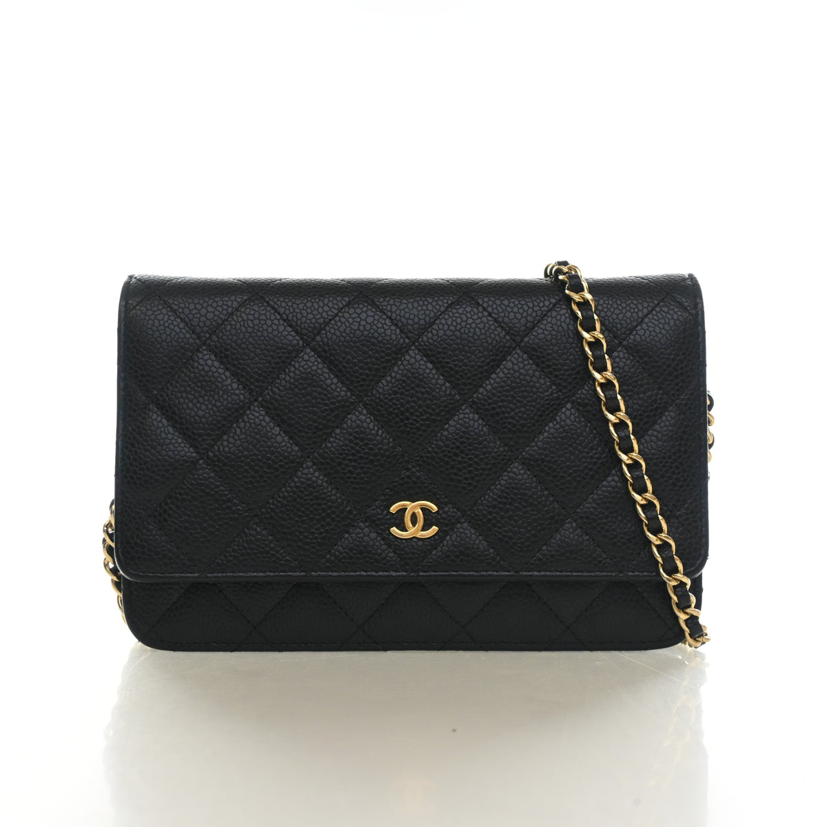 Chanel Caviar Classic Wallet On Chain (WOC), photo 1 of 15