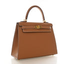 Hermes Gold Epsom Sellier K...