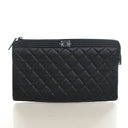 Chanel Lambskin Boy Zipped ...