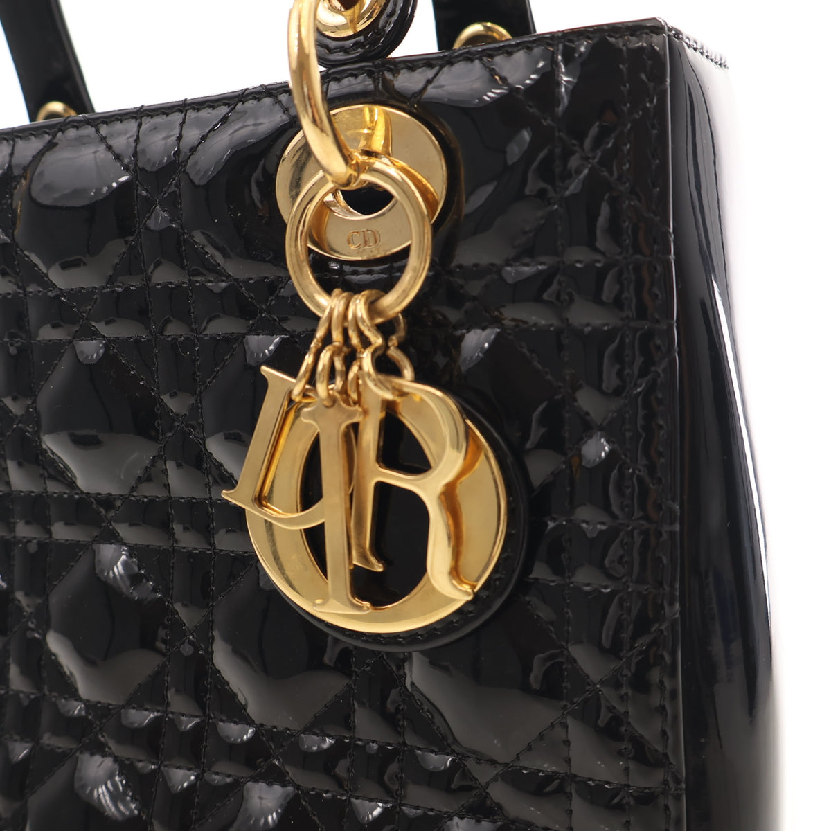 Christian Dior Medium Patent Lady Dior, photo 4 of 14