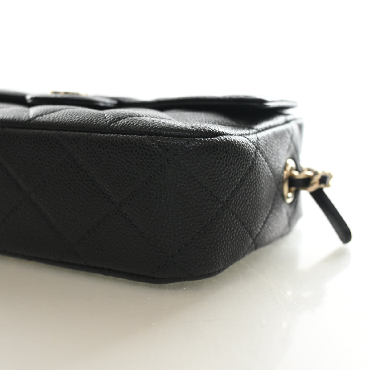Chanel Mini Caviar Classic Flap Camera Bag With Chain, photo 8 of 14
