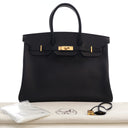 Hermes Vintage Noir Ardenne...