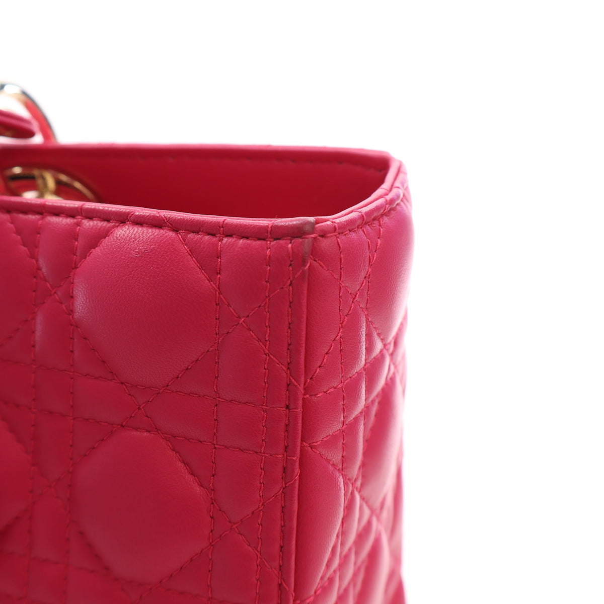Christian Dior Large Lambskin Lady Dior, photo 12 of 15