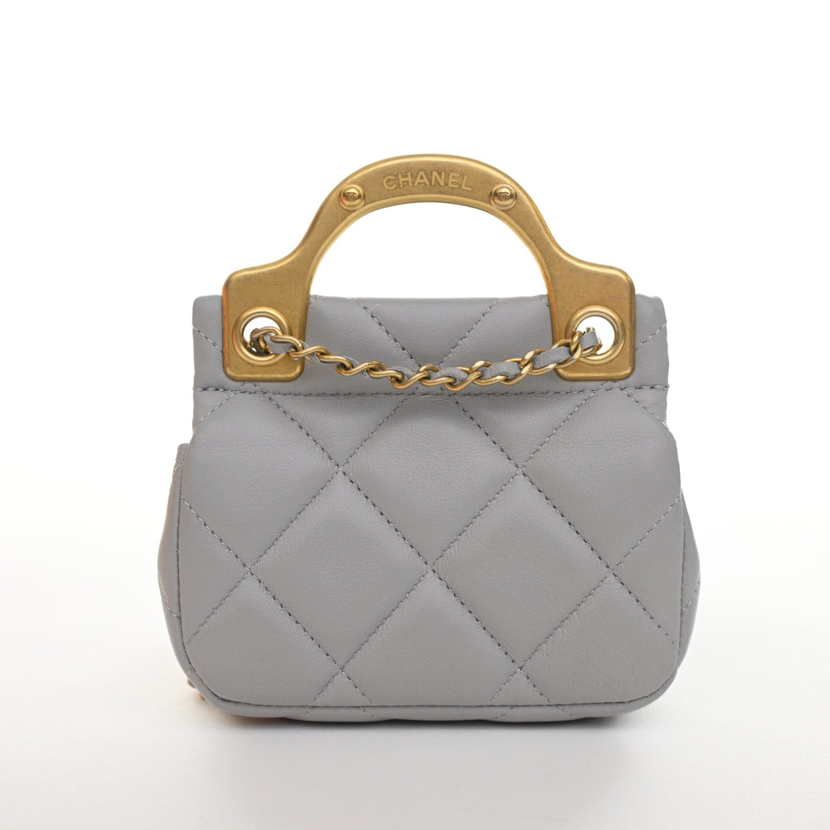 Chanel Lambskin Lady Flap Card Holder With Chain, photo 11 of 14