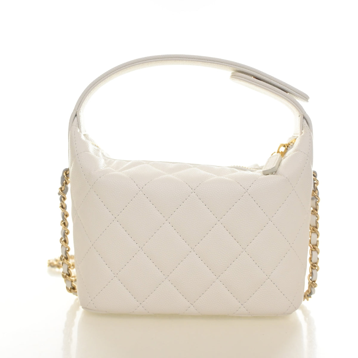 Chanel Caviar Hobo Clutch With Chain, photo 12 of 15