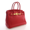 Hermes Rouge Casaque Togo B...