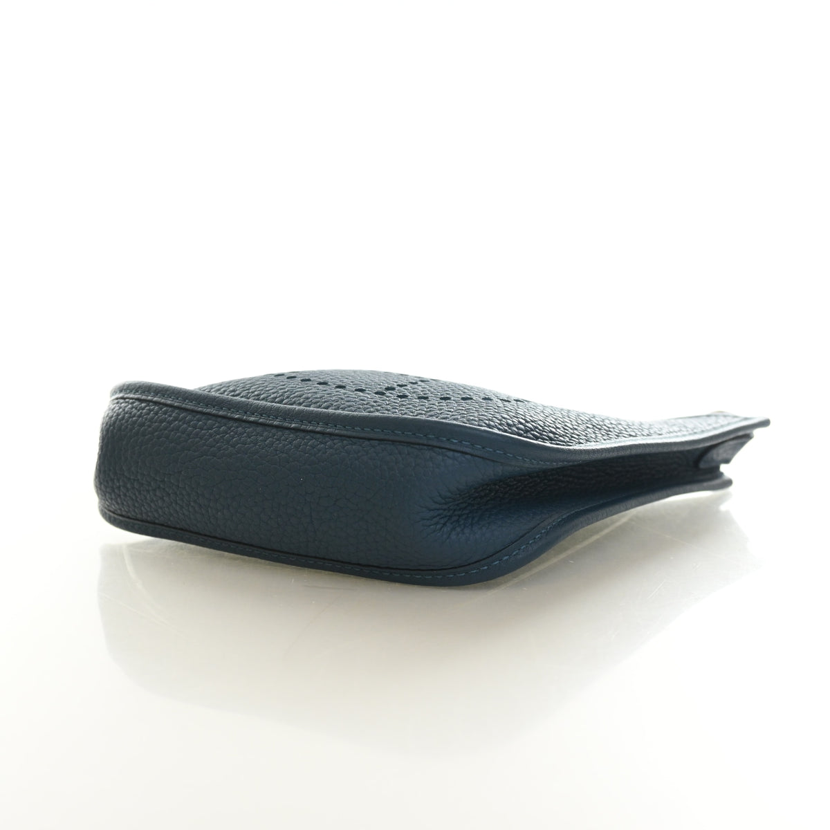 Hermes Bleu Tie Clemence Evelyne TPM 16, photo 6 of 11