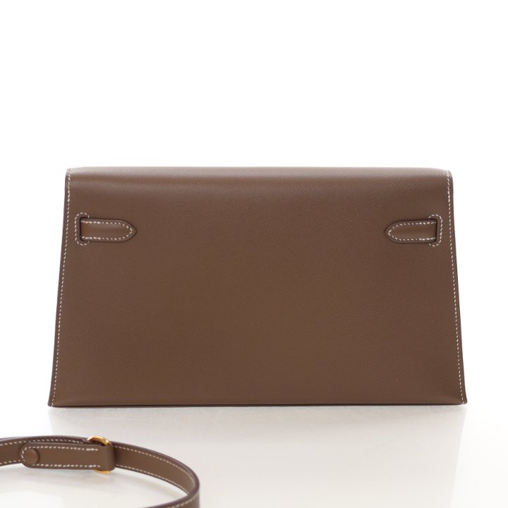 Hermes Etoupe Veau Madame Kelly Elan, photo 11 of 18