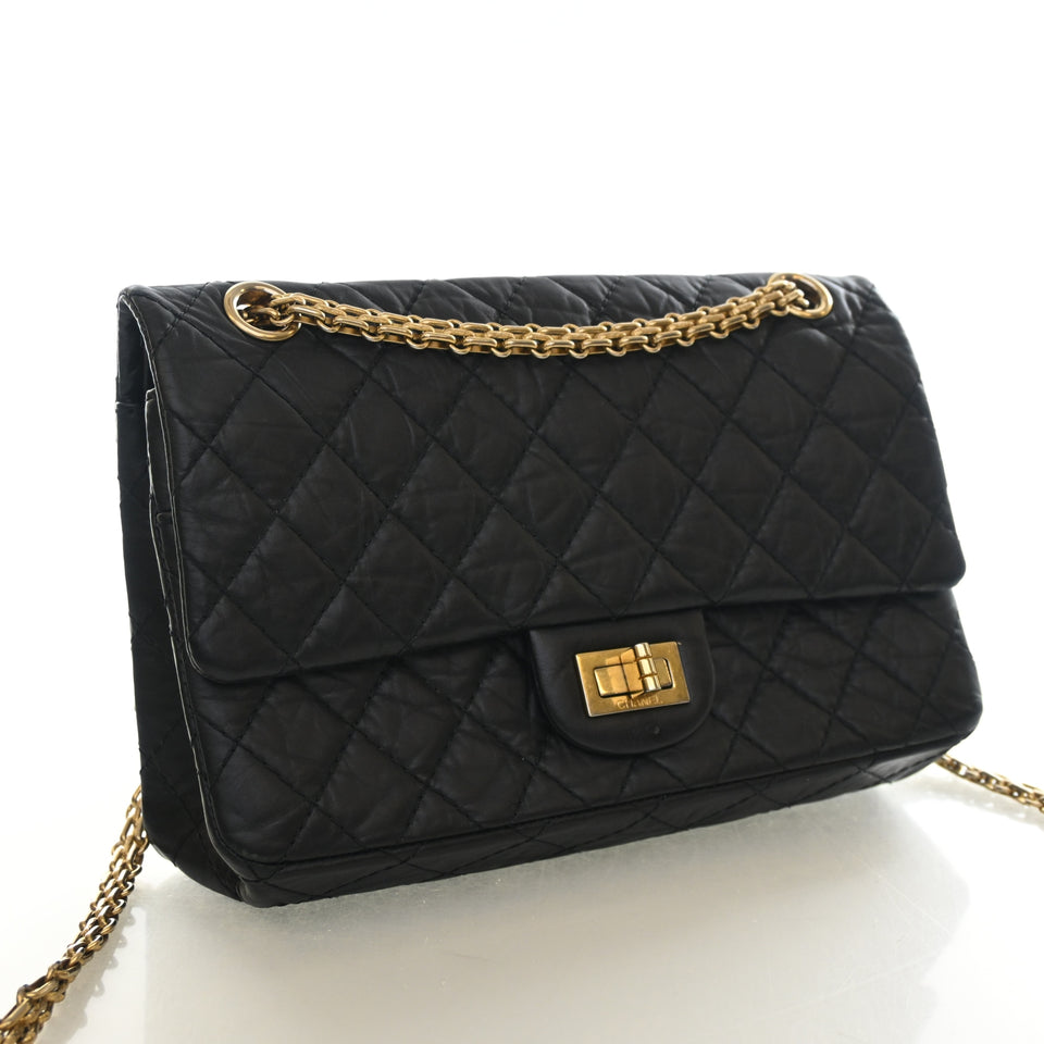 Chanel Aged Calfskin Reissue 2.55 Flap Bag 225
