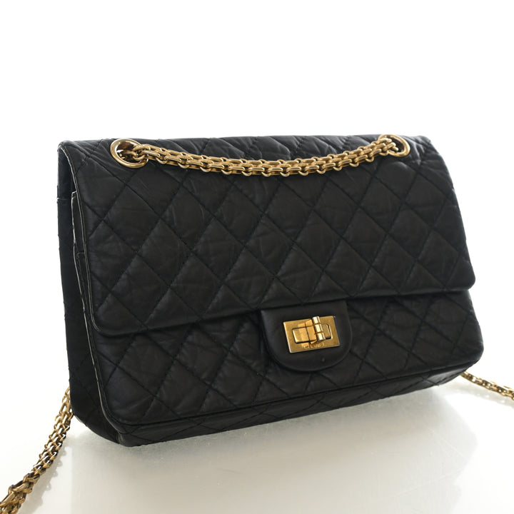 Chanel Aged Calfskin Reissue 2.55 Flap Bag 225