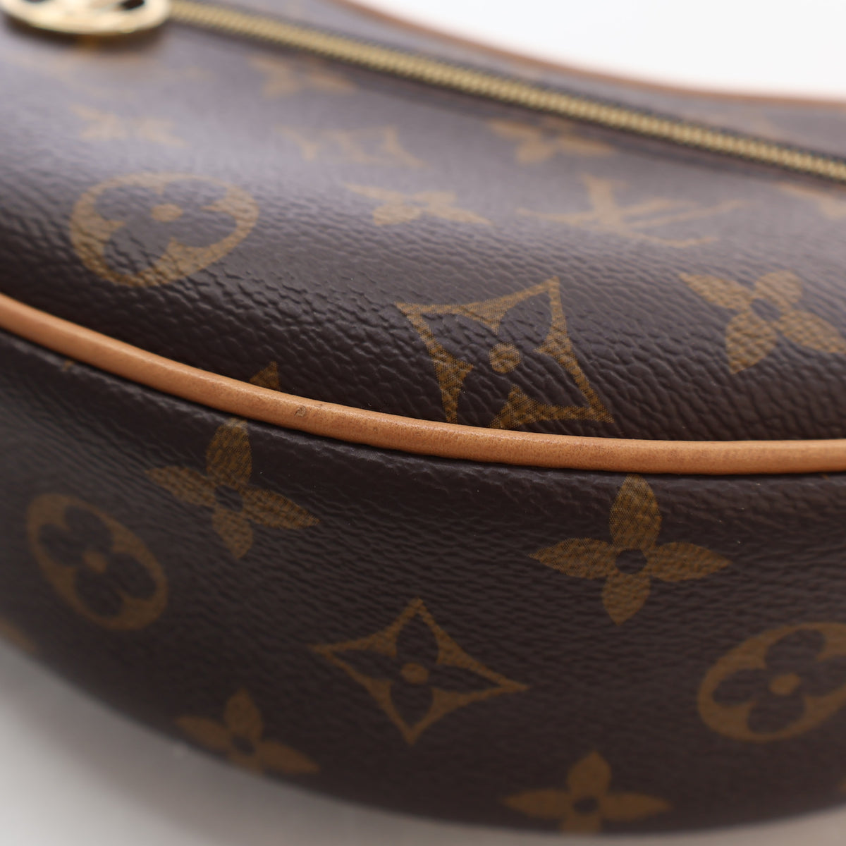 Pre-Owned Louis Vuitton Canvas Monogram Loop Bag, corner detail