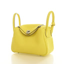 Hermes Lime Clemence Mini L...