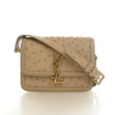 Saint Laurent Small Ostrich...