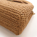 Chanel Nano Raffia Kelly Sh...