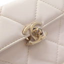 Chanel Calfskin Quilted CC ...
