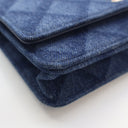 Chanel Denim Wallet on Chain