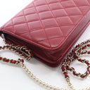 Chanel Lambskin Pearl Walle...