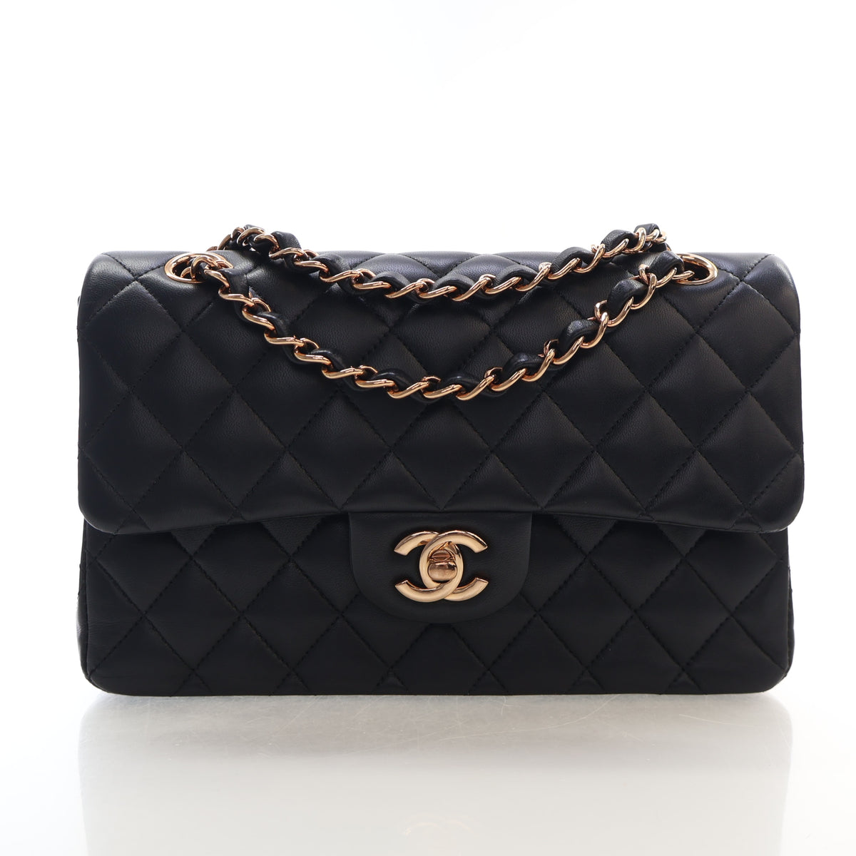 Chanel Small Lambskin Classic Double Flap Bag, photo 1 of 18