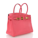 Hermes Rose Lipstick Togo B...